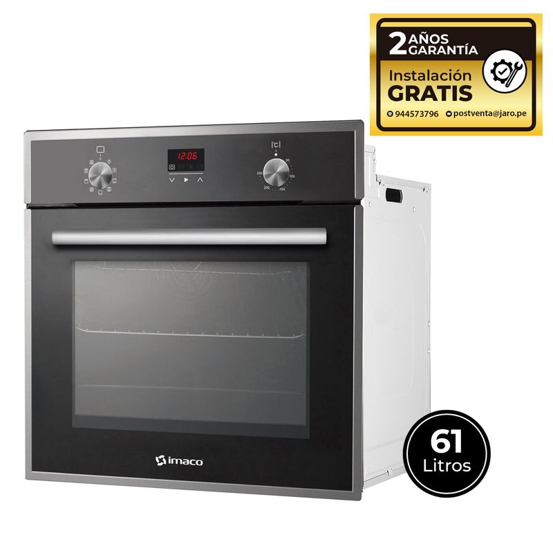 HORNO EMPOTRABLE ELÉCTRICO 61LT IHED65 IMACO - 1