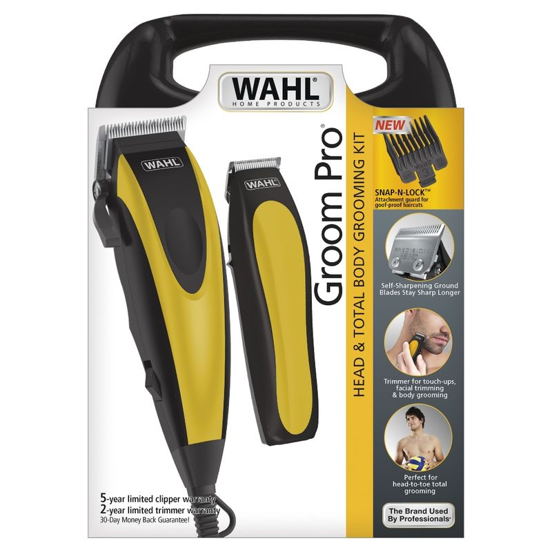CORTADORA DE CABELLO Y BARBA GROOM PRO 3024663 WAHL - 2