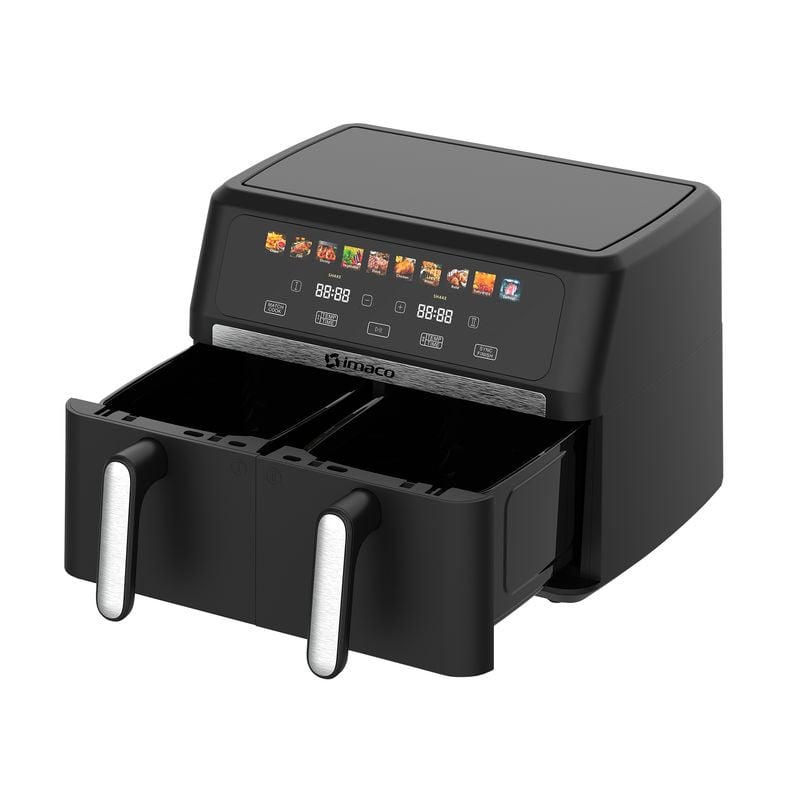 FREIDORA DE AIRE 9 LITROS DOBLE DIGITAL XXL IMACO AF1790D - 3