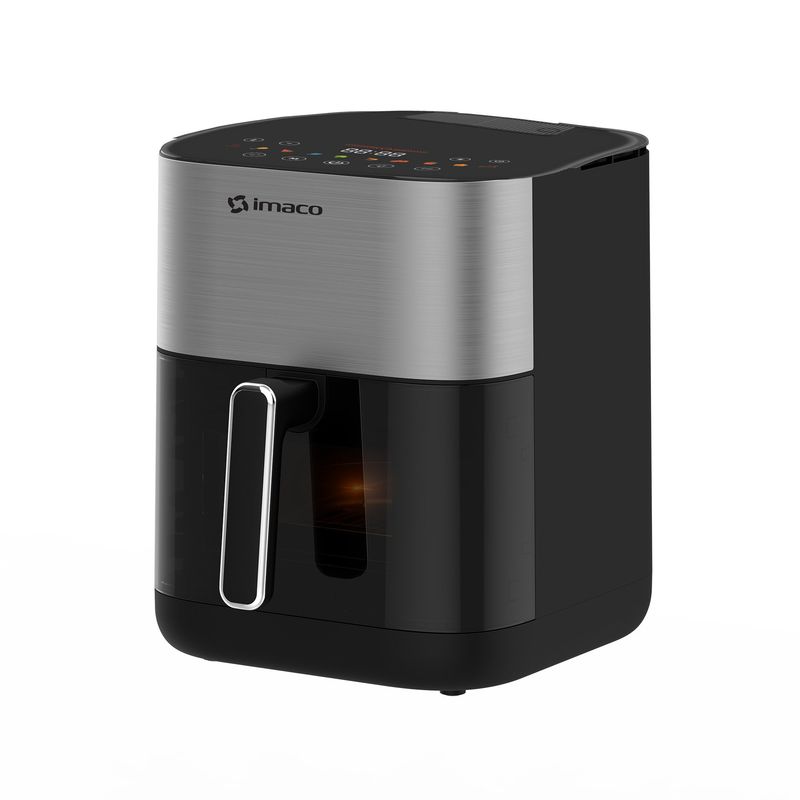 FREIDORA DIGITAL 6 LITROS STEAMVIEW CON FUNCIÓN VAPOR AF6018ST IMACO - 1