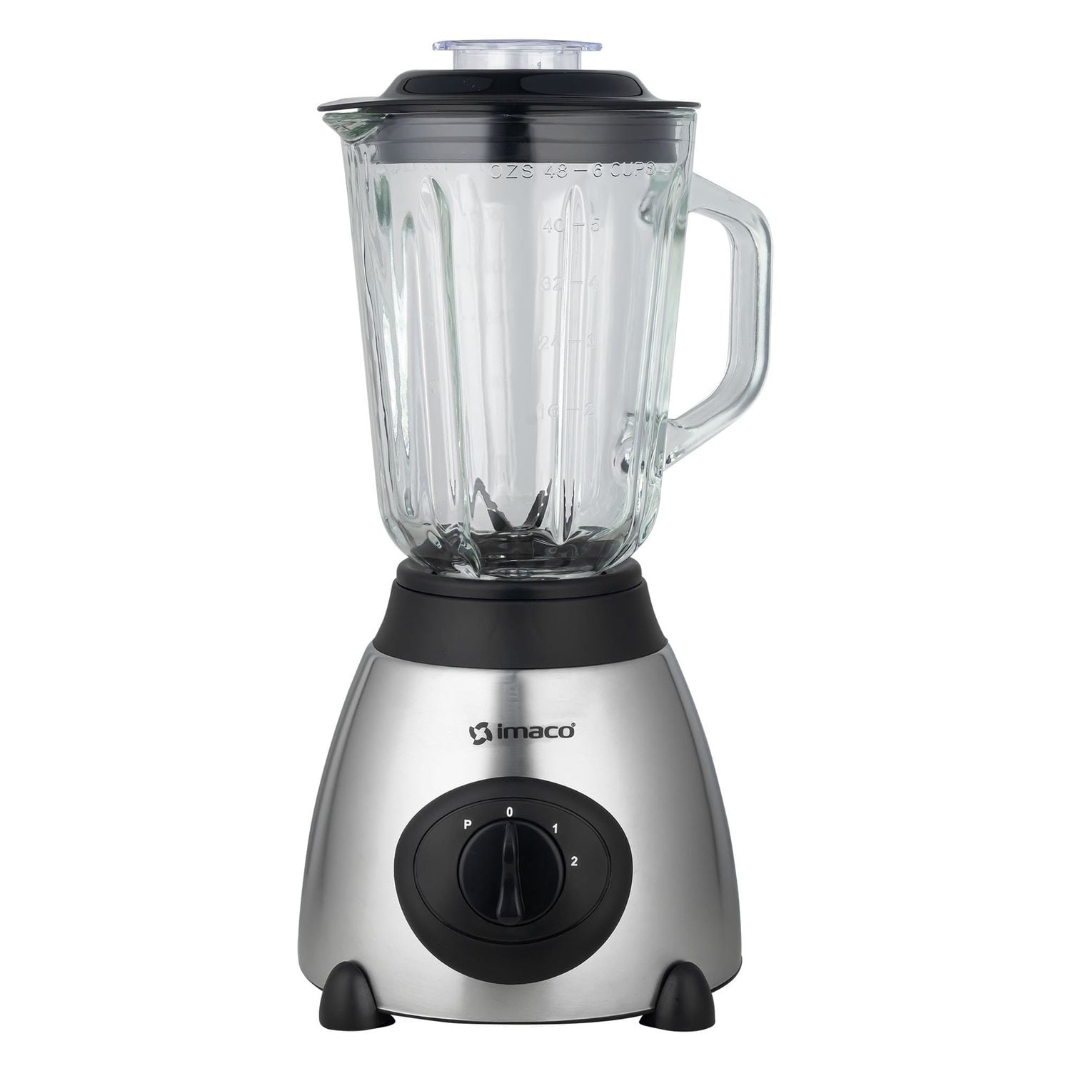 COMBO LICUADORA 1.5LTS 2VEL ACERO INOX+ VASO ACERO COCTELERO IMACO - 2