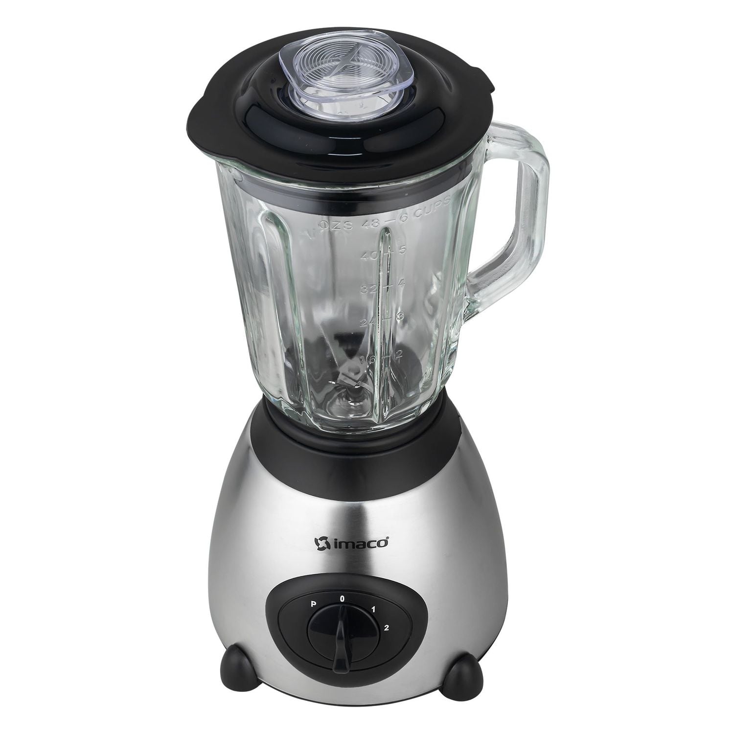 COMBO LICUADORA 1.5LTS 2VEL ACERO INOX+ VASO ACERO COCTELERO IMACO - 5