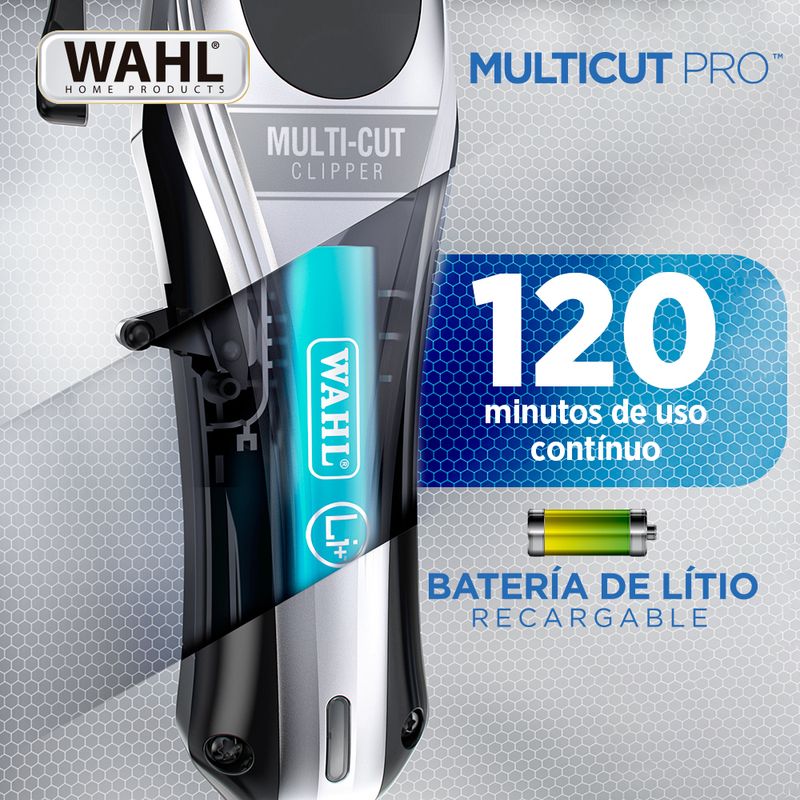 CORTADORA DE CABELLO RECARGABLE KIT MULTI-CUT PRO WAHL 09657-008 - 4