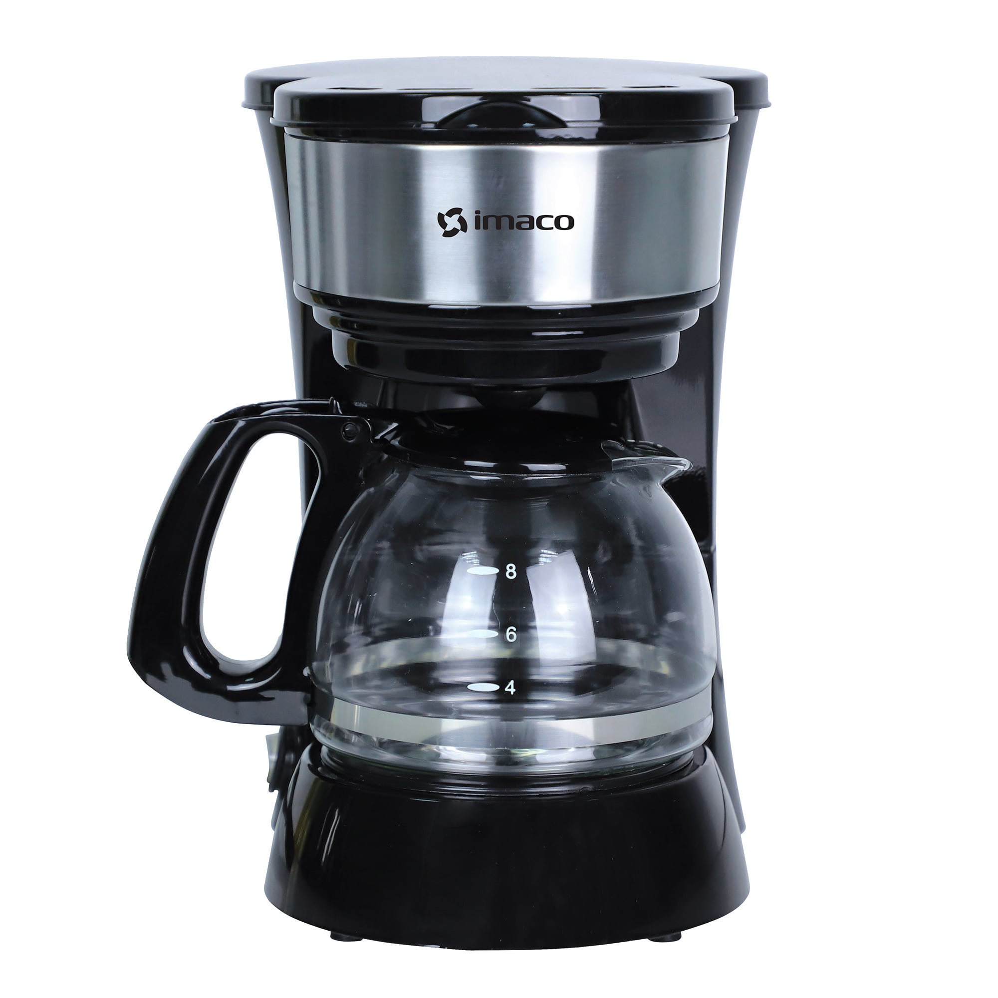 CAFETERA ELECTRICA 6 TZS PANEL DECORATIVO AC/INOX CM1123 IMACO - 2