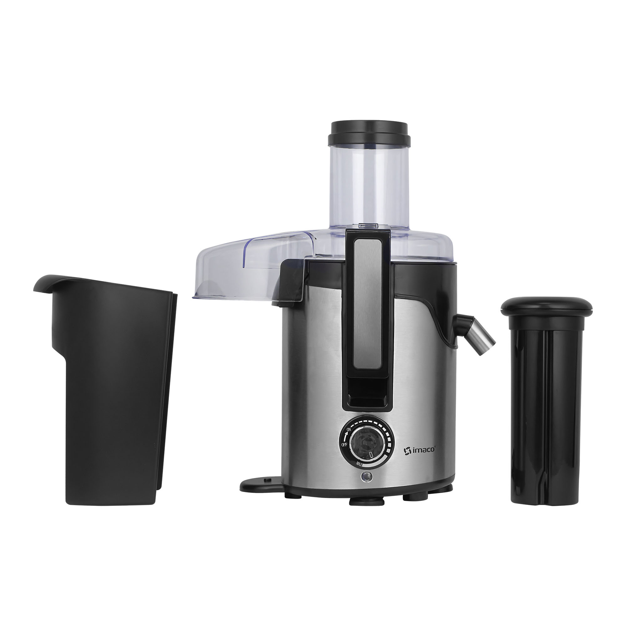 EXTRACTOR DE JUGOS 850W ACERO JE850FC IMACO - 4