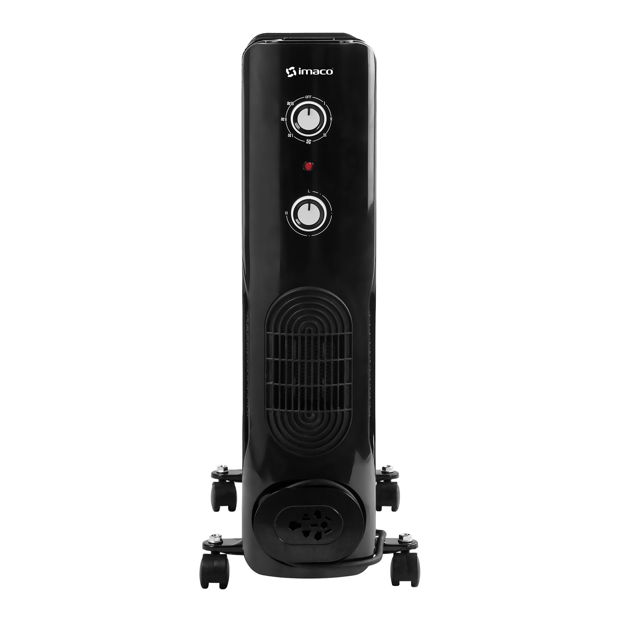 TERMORADIADOR 11 CELDAS COLOR NEGRO IMACO OFR11NK - 1