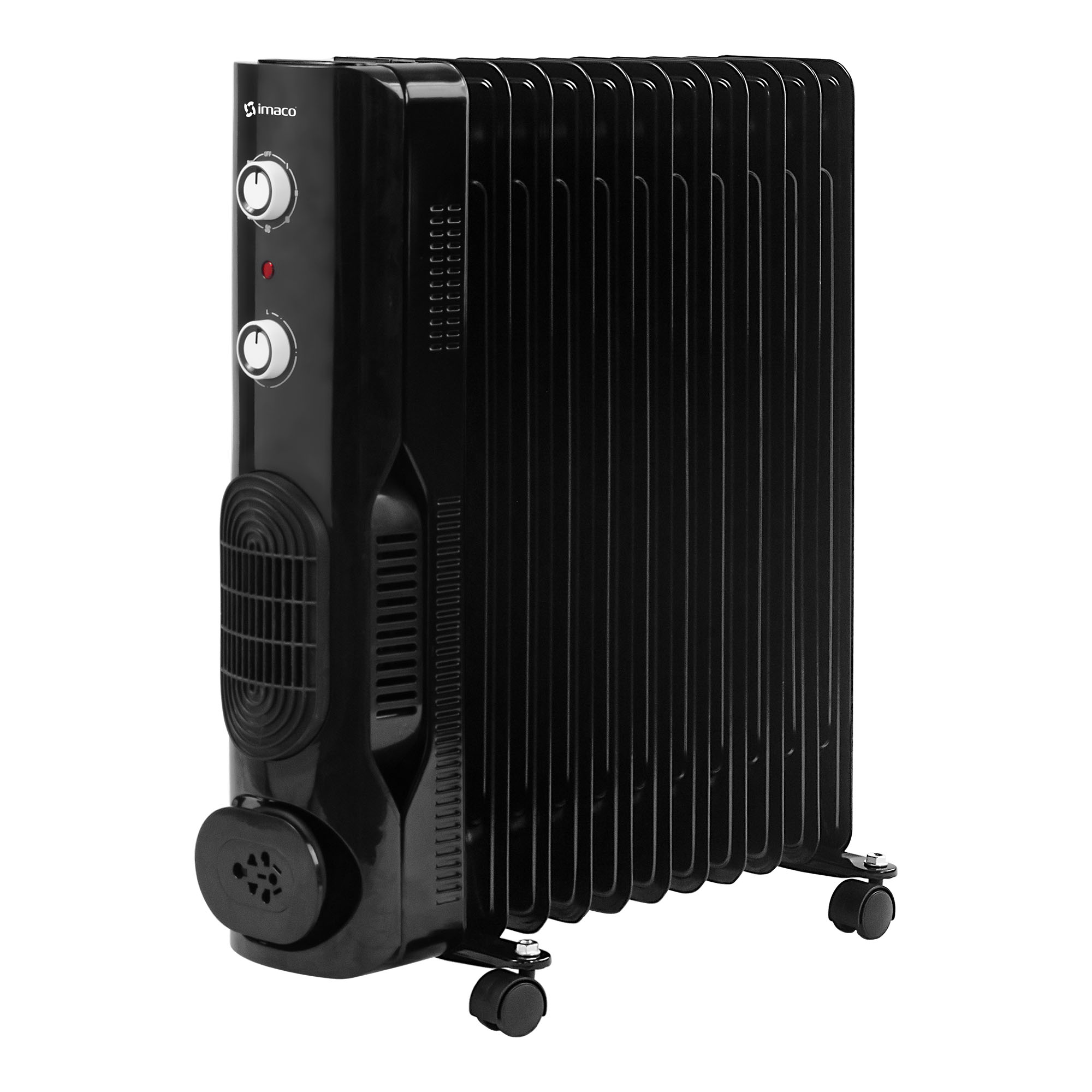 TERMORADIADOR 11 CELDAS COLOR NEGRO IMACO OFR11NK - 2