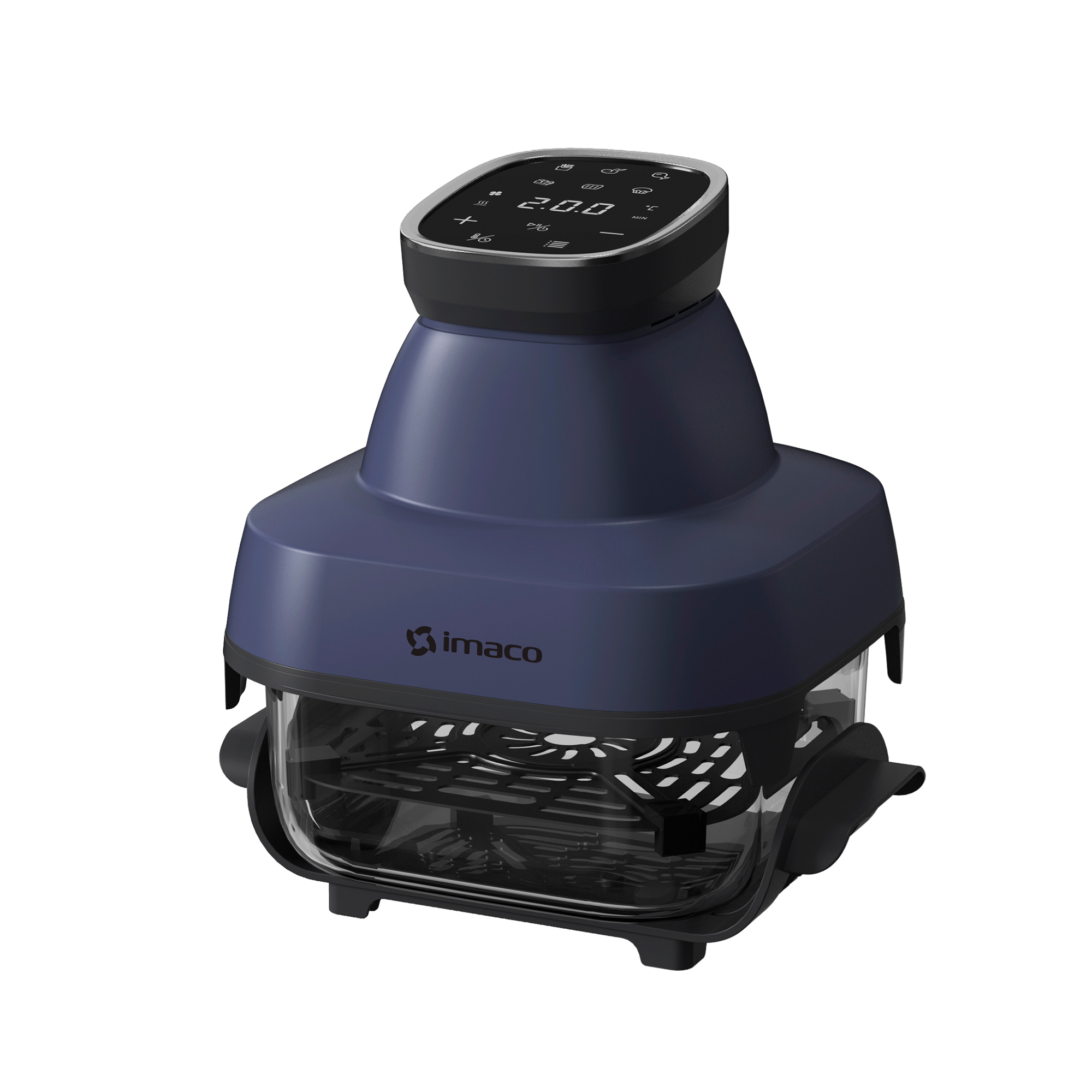 FREIDORA DE AIRE 6L DUAL GLASS PRO AF1524VD IMACO - 2