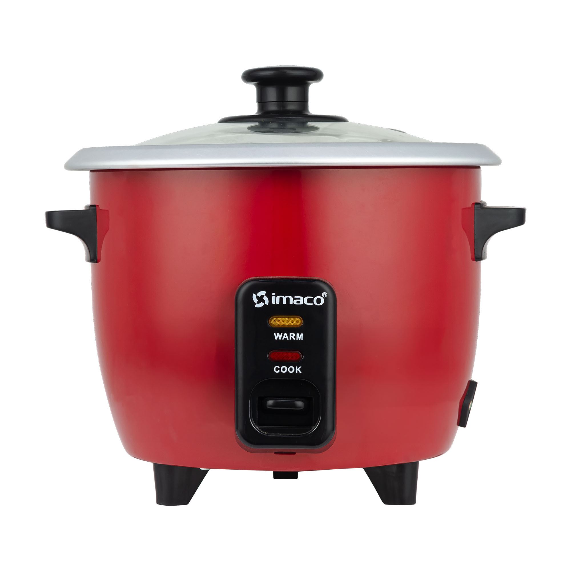 OLLA ARROCERA 0.6L C/ROJO RC006R IMACO - 1