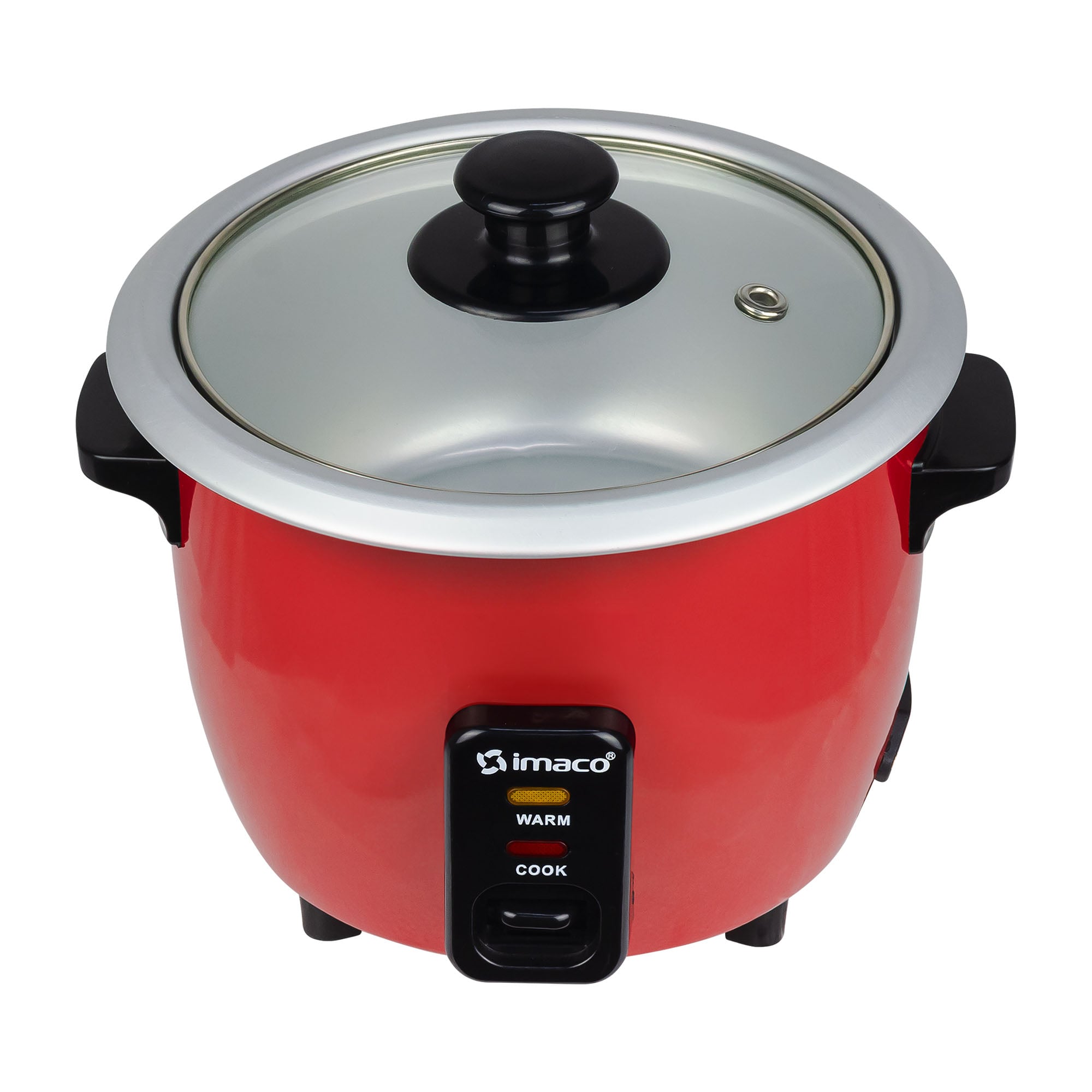 OLLA ARROCERA 0.6L C/ROJO RC006R IMACO - 4