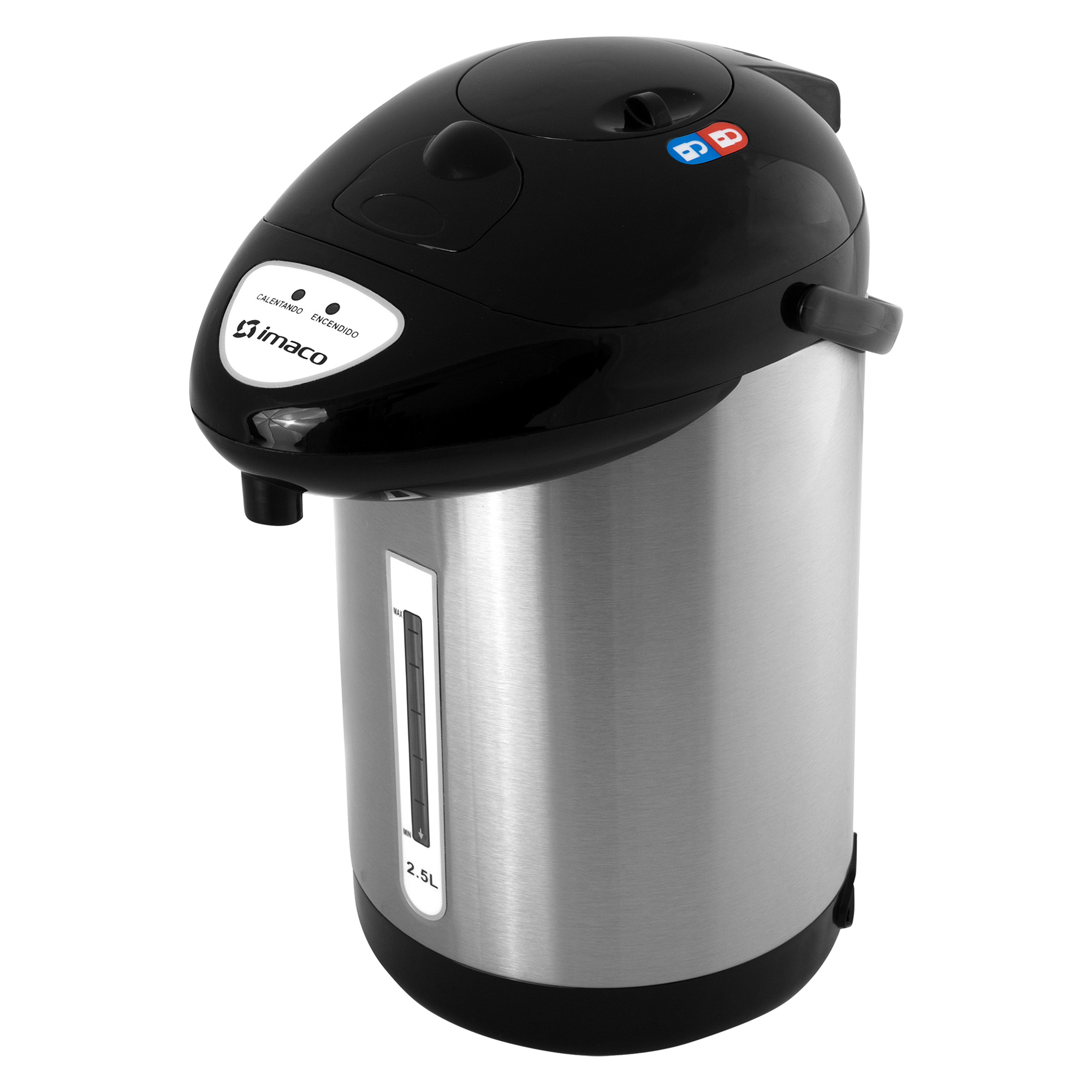 TERMO DISPENSADOR ACERO INOX 2.5 LITROS TP2575SS IMACO - 4