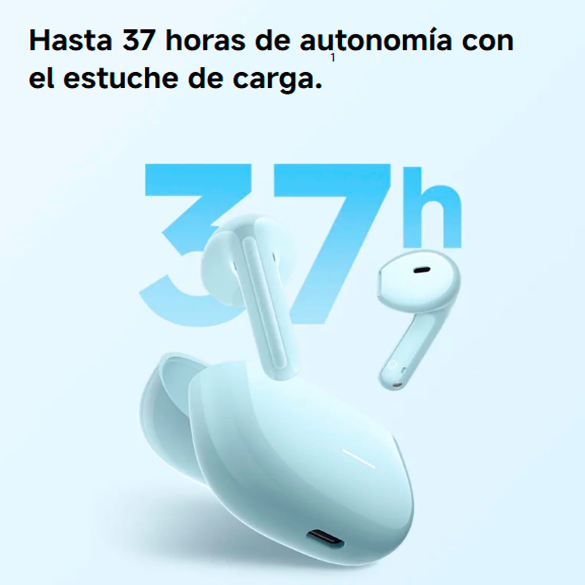REDMI BUDS 8 ACTIVE SEMI-IN-EAR HASTA 37 HORAS - BLUE - 4