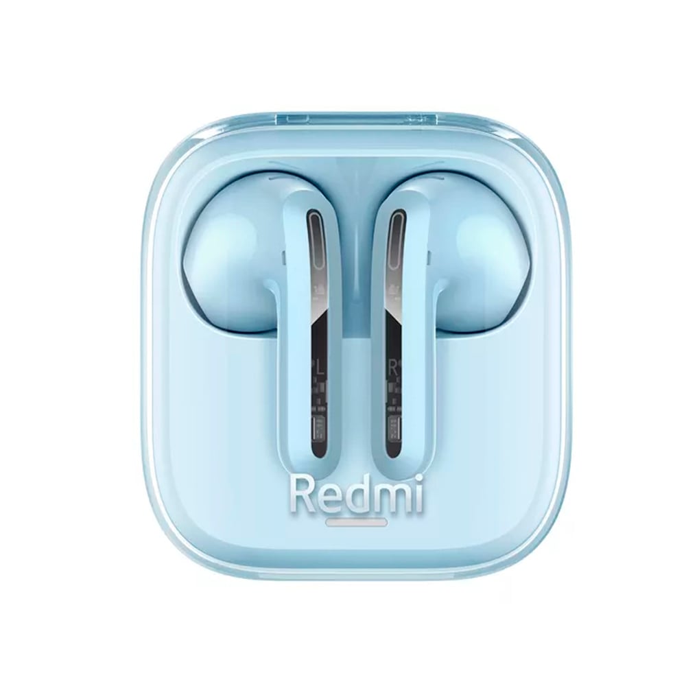 AUDIFONOS REDMI BUDS 6 ACTIVE BLUE + CASE PROTECTOR LILA - 2