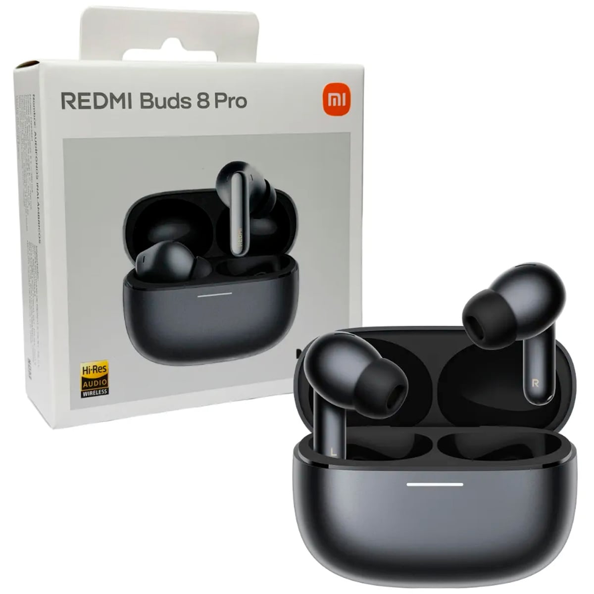 AUDIFONOS XIAOMI REDMI BUDS 8 PRO ANC SONIDO HI-FI 33H NEGRO - 1