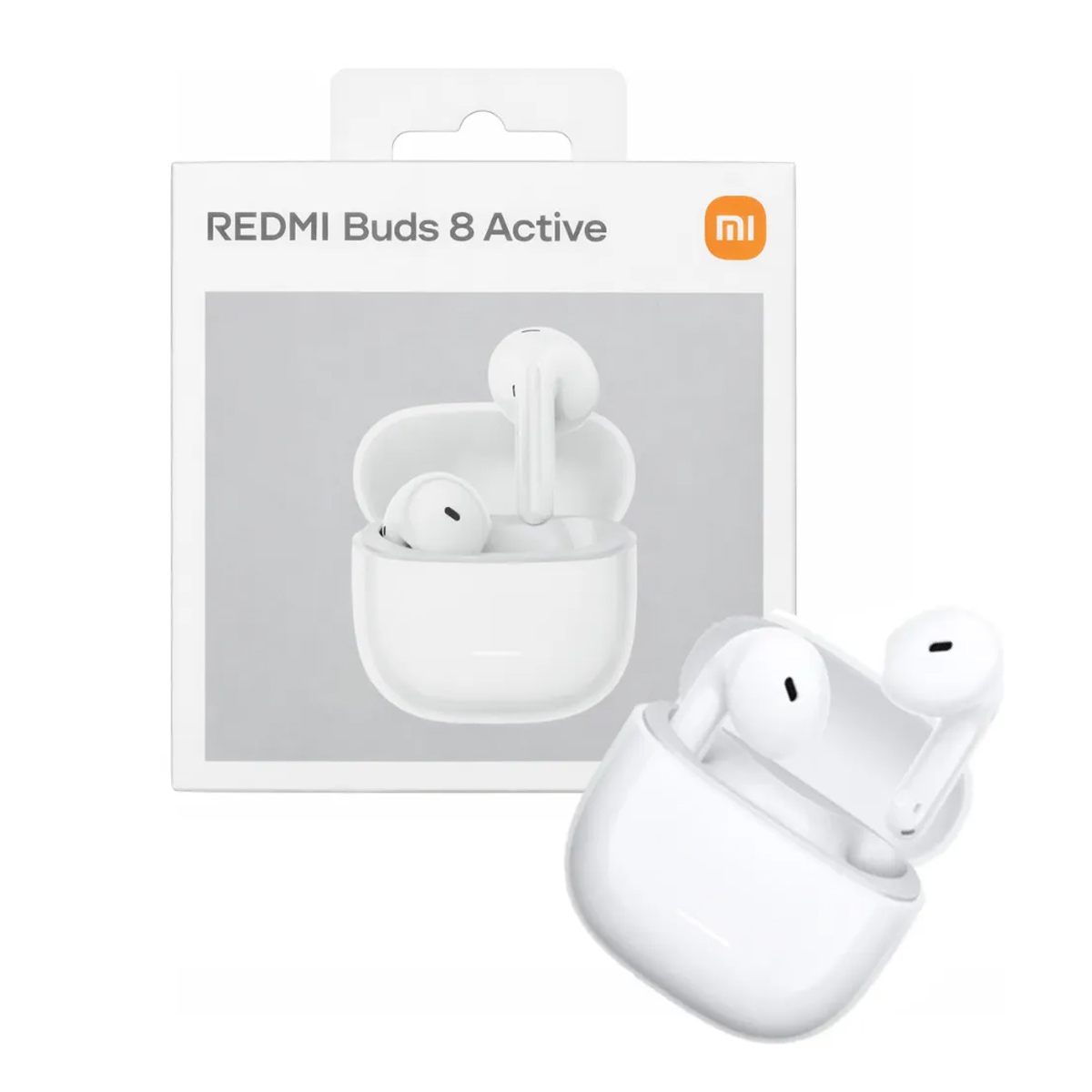 REDMI BUDS 8 ACTIVE BLANCO CON MICRÓFONO AI BATTERY 37HR - 3