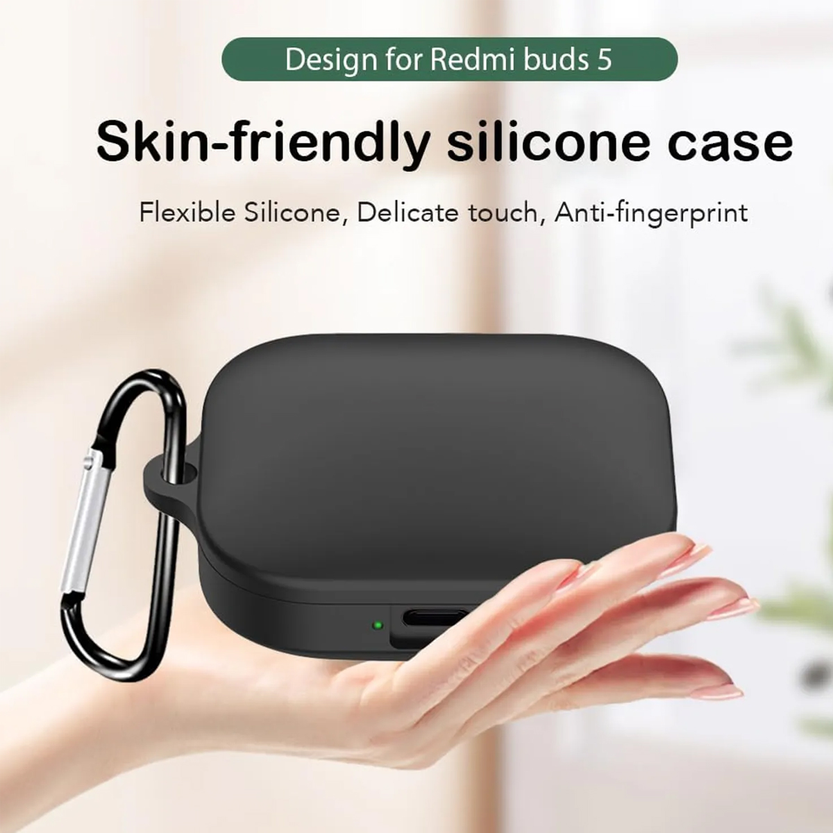 AUDIFONOS REDMI BUDS 6 ACTIVE + CASE PROTECTOR NEGRO - 6