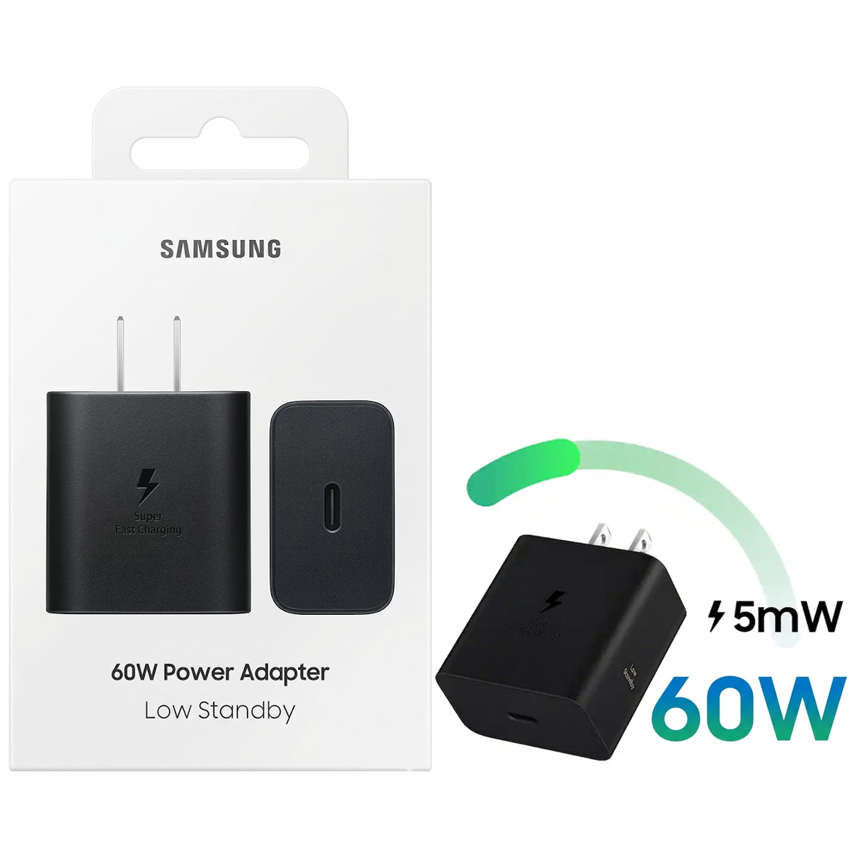 ADAPTADOR SAMSUNG DE 60W POWER ADAPTER EP-T6010 - BLACK - 4