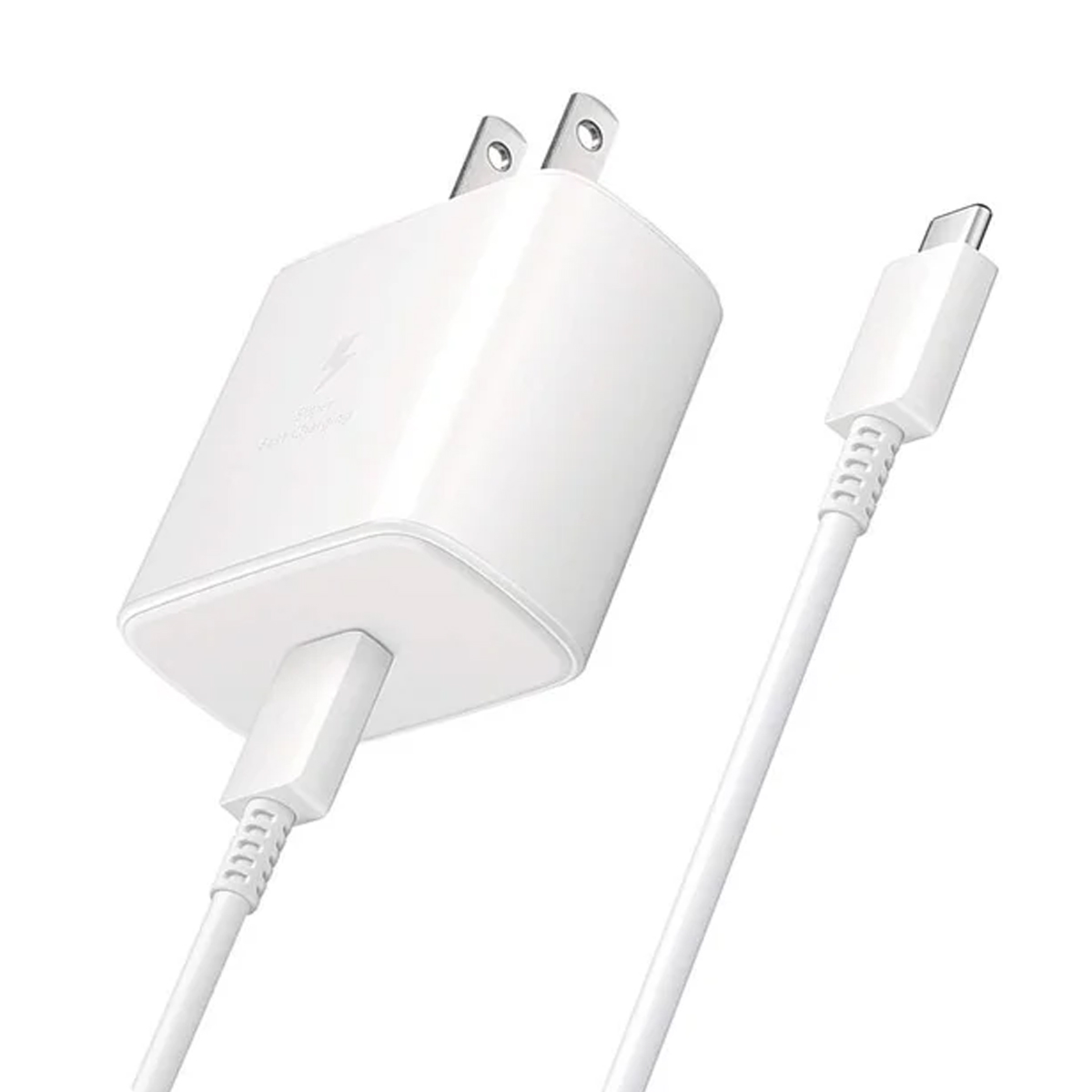 CARGADOR DE 25W COMPATIBLE CON A13 / A14 / A15 / A16 / A17- BLANCO - 2