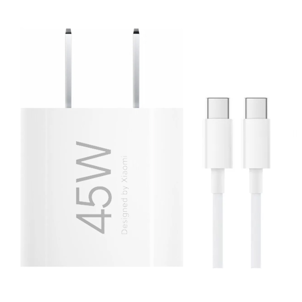 CARGADOR XIAOMI 45W GAN CABLE C A C PARA REDMI NOTE 14 PRO - 2