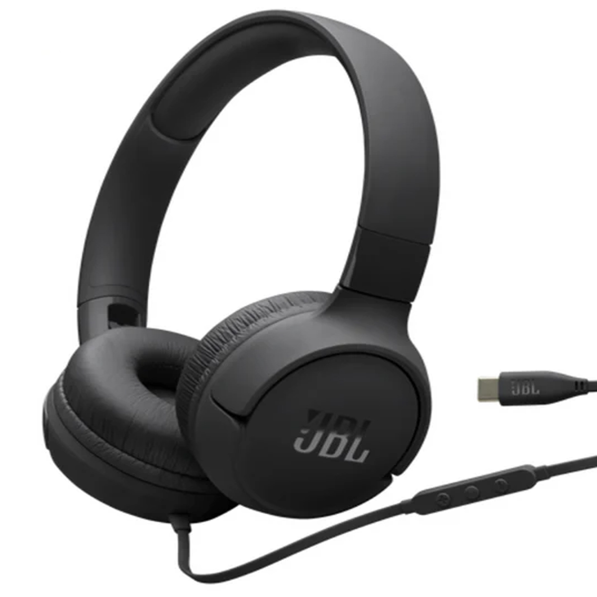 AUDIFONOS JBL TUNE 520C CON CONECTOR TIPO-C - NEGRO - 1