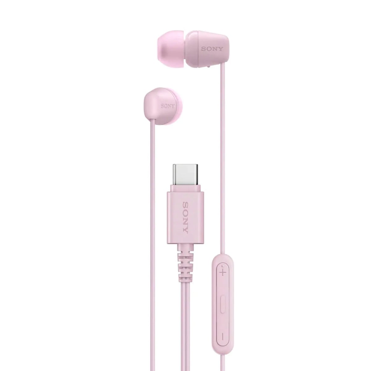 AUDÍFONOS INTERNOS USB-C CON CABLE IER-EX15C - ROSA - 1