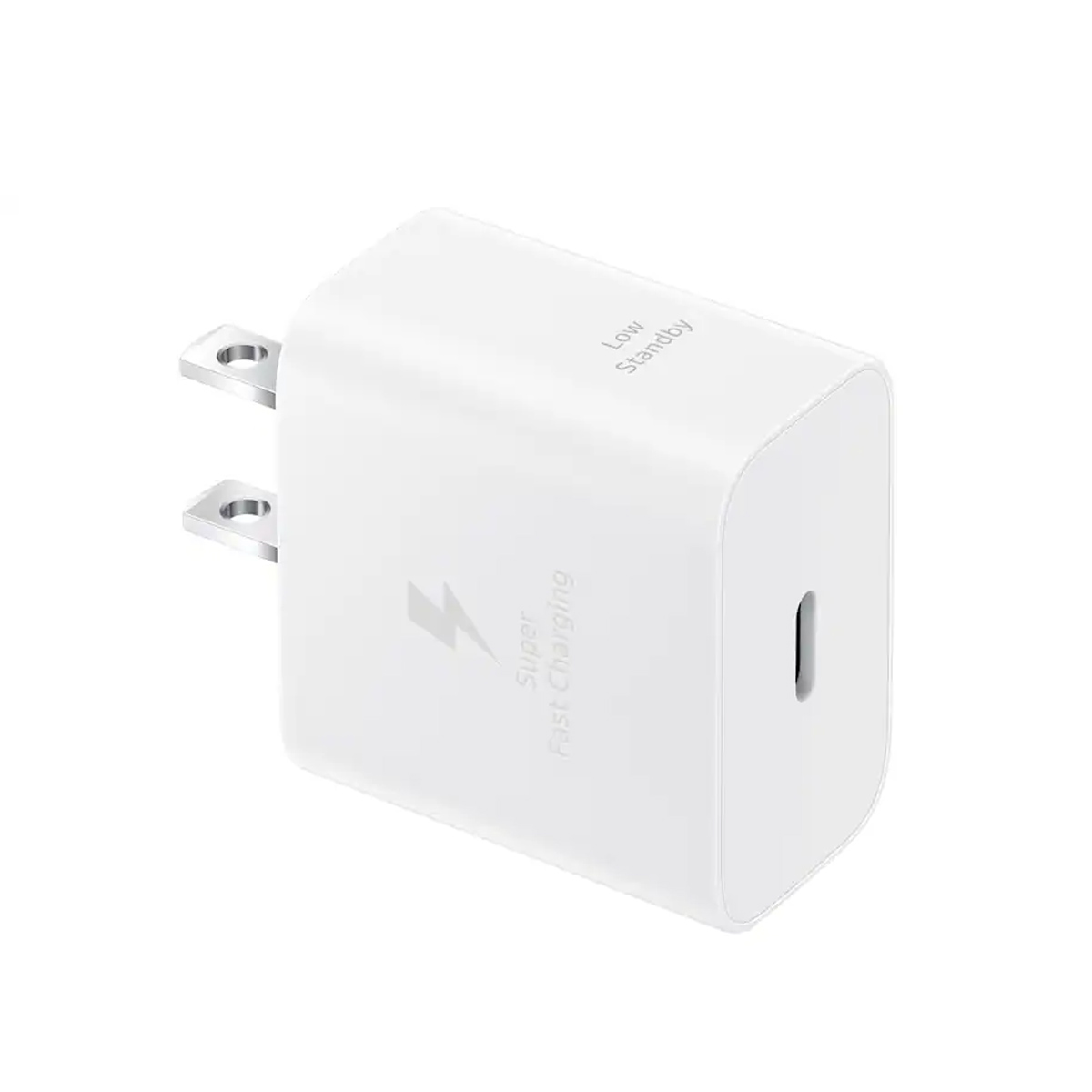 CARGADOR ULTRA RAPIDO SAMSUNG 60W GAN TIPO C WHITE - 2