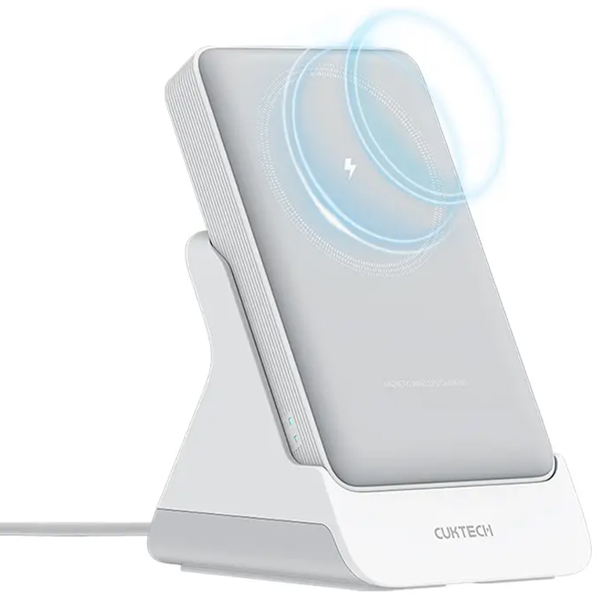 BATERÍA PORTÁTIL MAGNÉTICA CUKTECH 10000MAH PARA IOS Y ANDROID CARGA RÁPIDA 20W - 1