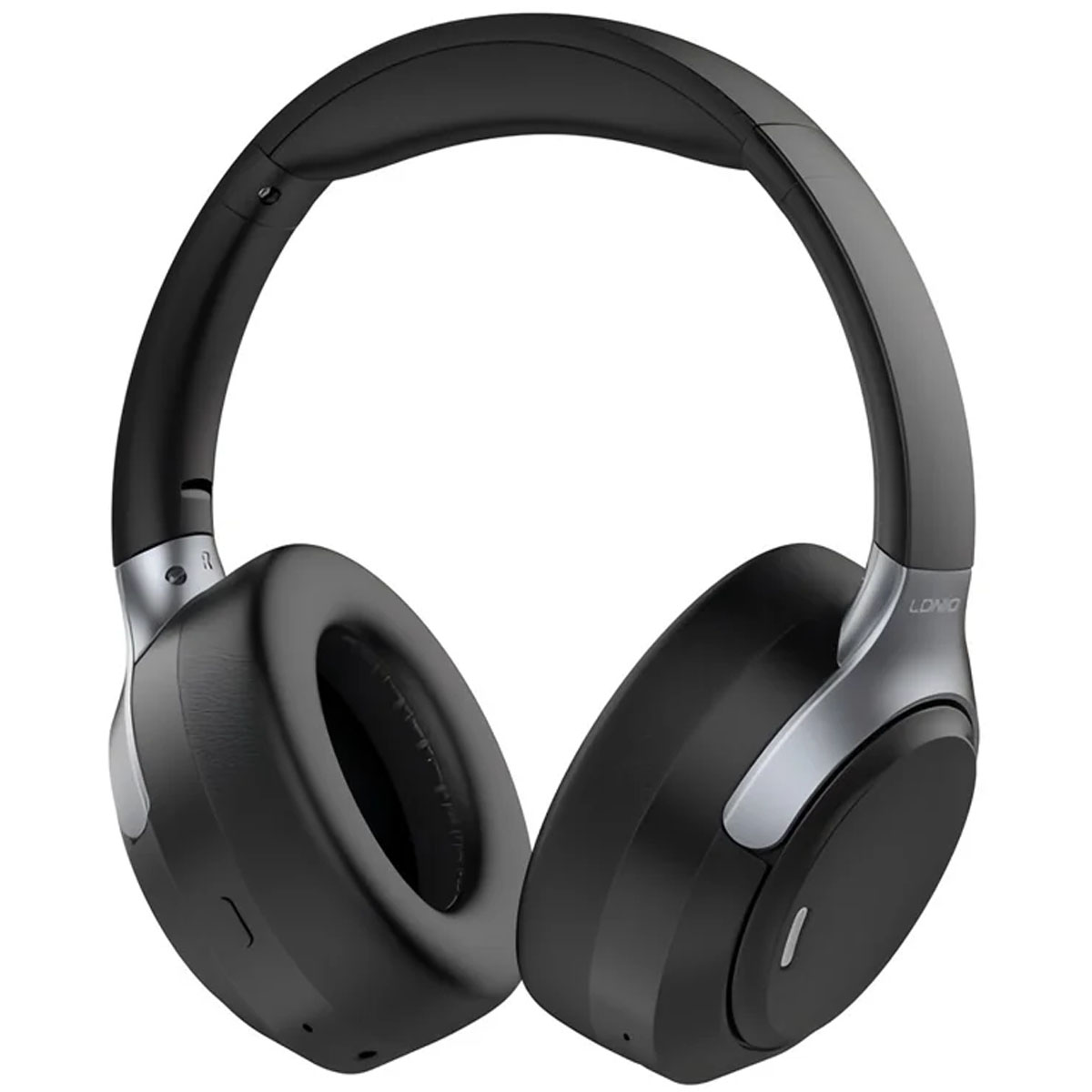 AUDÍFONOS INALÁMBRICOS LDNIO H02 ANC BLUETOOTH 5.4 HIFI 49H BATERÍA - NEGRO - 1
