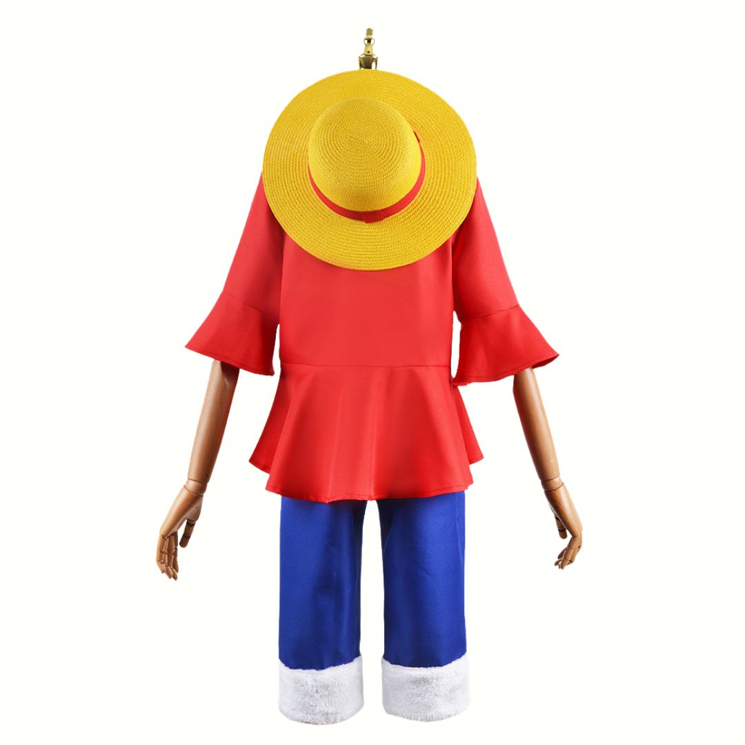 DISFRAZ LUFFY ONE PIECE - TALLAS DESDE 4 HASTA L - 3