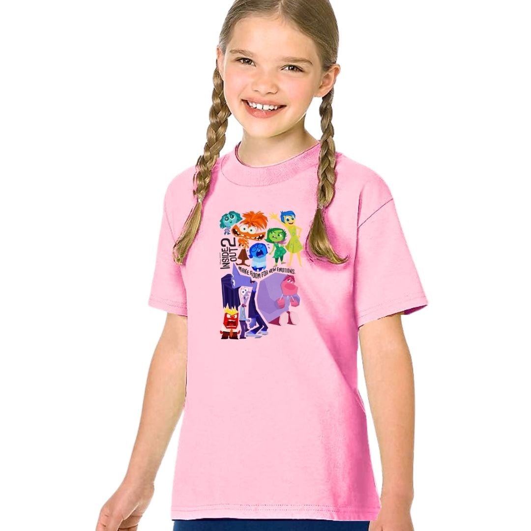 POLO UNISEX ROSADO INTENSAMENTE PELUCHE INSIDE OUT 2 - 1