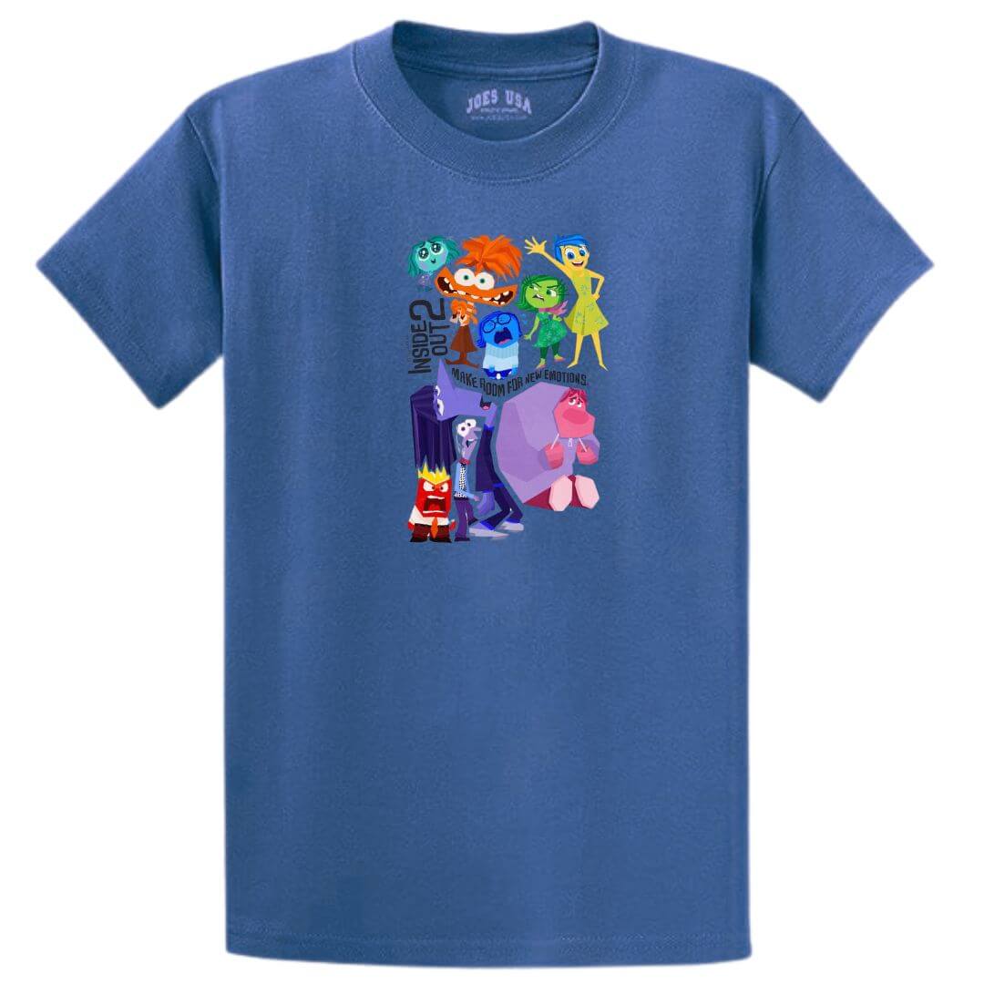 POLO MANGA LARGA ALGODÓN UNISEX INTENSAMENTE INSIDE OUT 2 TALLA DESDE 4 HASTA XL - 2