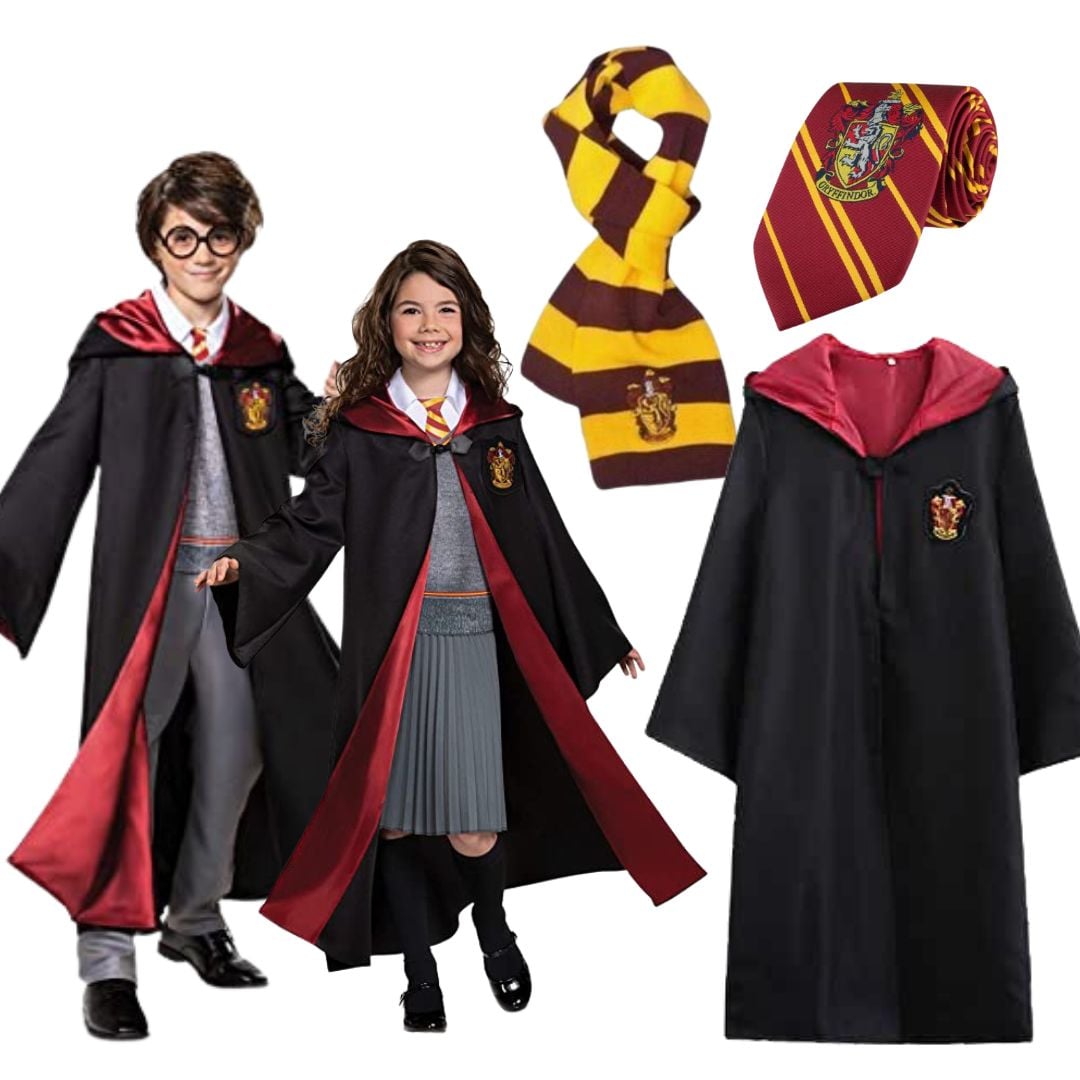 TRAJE HARRY POTTER GRYFFINDOR NIÑOS - TALLA 6 HASTA 16 - 1