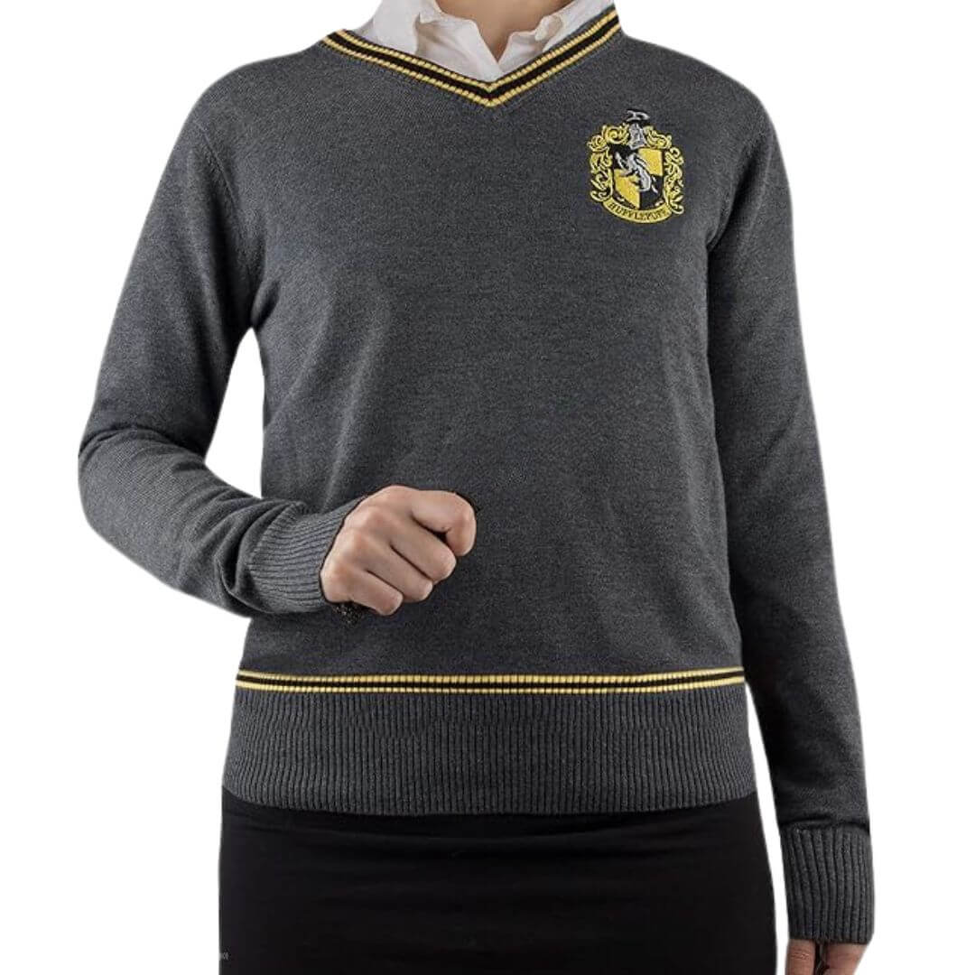 CHOMPA HUFFLEPUFF HARRY POTTER - TALLAS 16 HASTA XL - 1