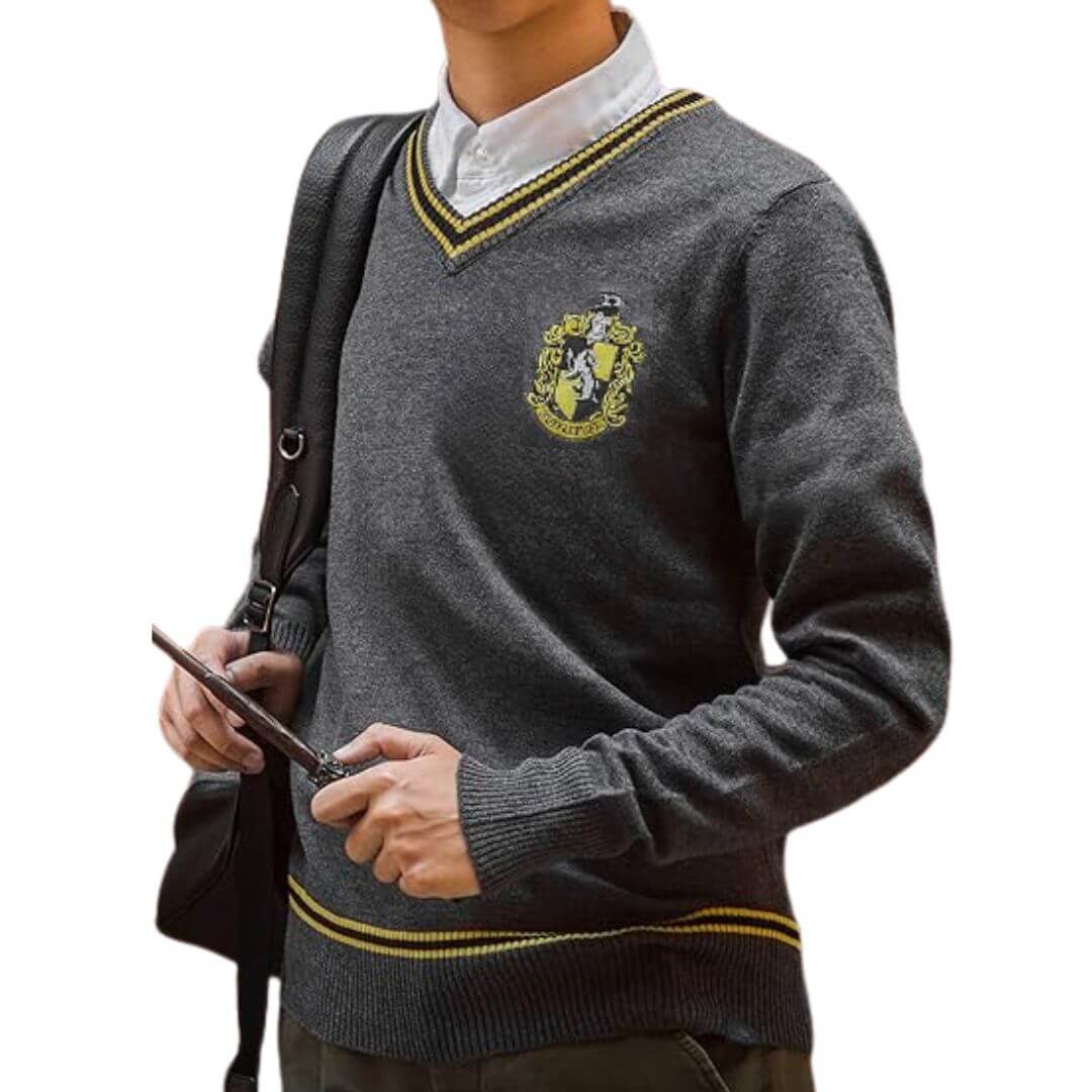 CHOMPA HUFFLEPUFF HARRY POTTER - TALLAS 16 HASTA XL - 2