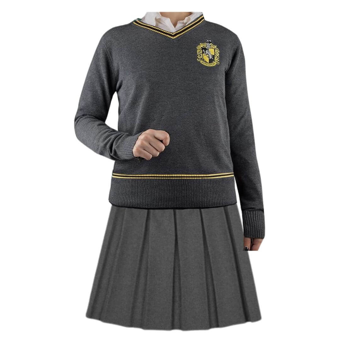 UNIFORME HUFFLEPUFF TRAJE HARRY POTTER - TALLAS 16 HASTA XL - 1