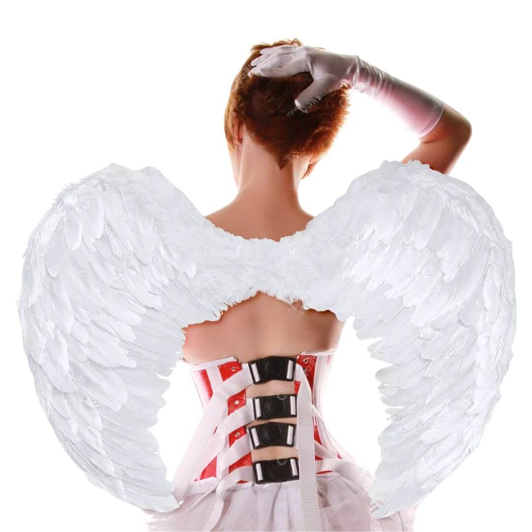 ALAS DE ANGEL BLANCAS IMPORTADAS ADULTOS - 1