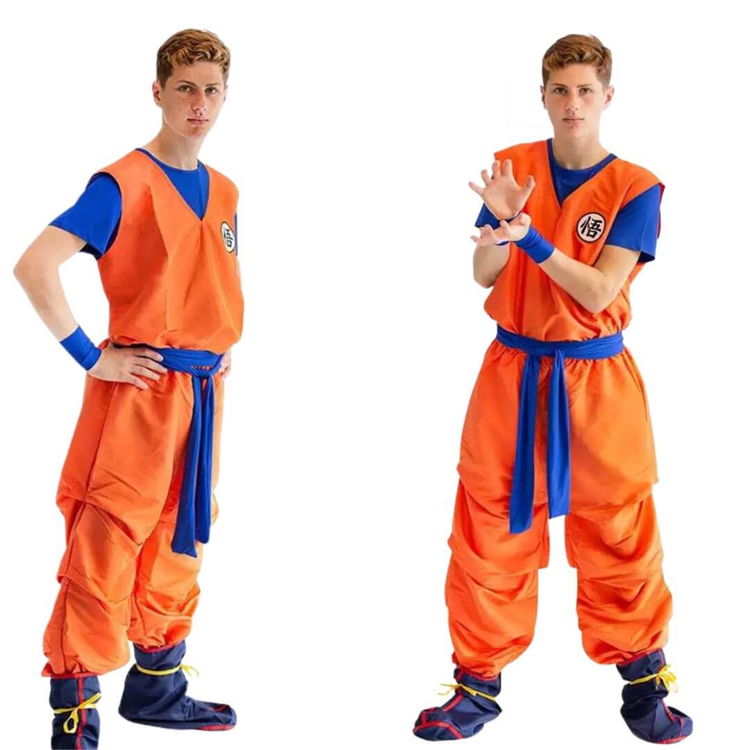 DISFRAZ GOKU DRAGON BALL Z PELUCHE - TALLAS 6 HASTA 16 - 3