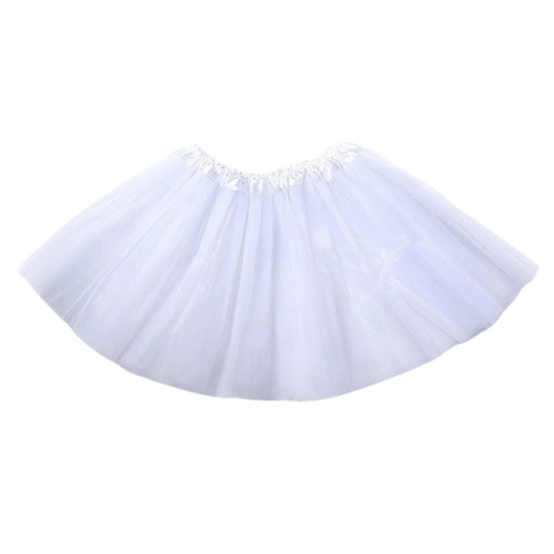TUTU BLANCO DOS CAPAS CON FORRO AL INTERIOR - 2