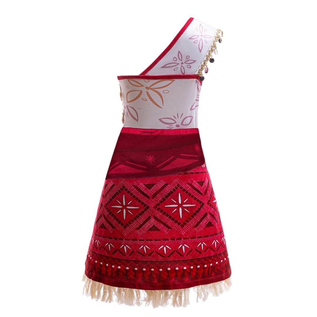 DISFRAZ ALGODÓN NIÑA ROJO MOANA 2 VESTIDO - 4