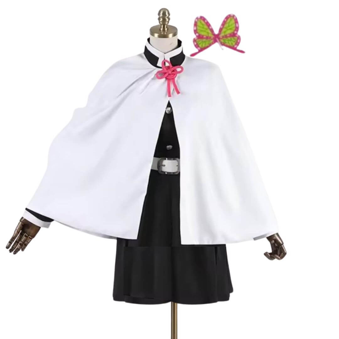 DISFRAZ ALGODÓN MUJER NEGRO DEMON SLAYER TRAJE TSUYURI KANAO DEMON SLATER - 2