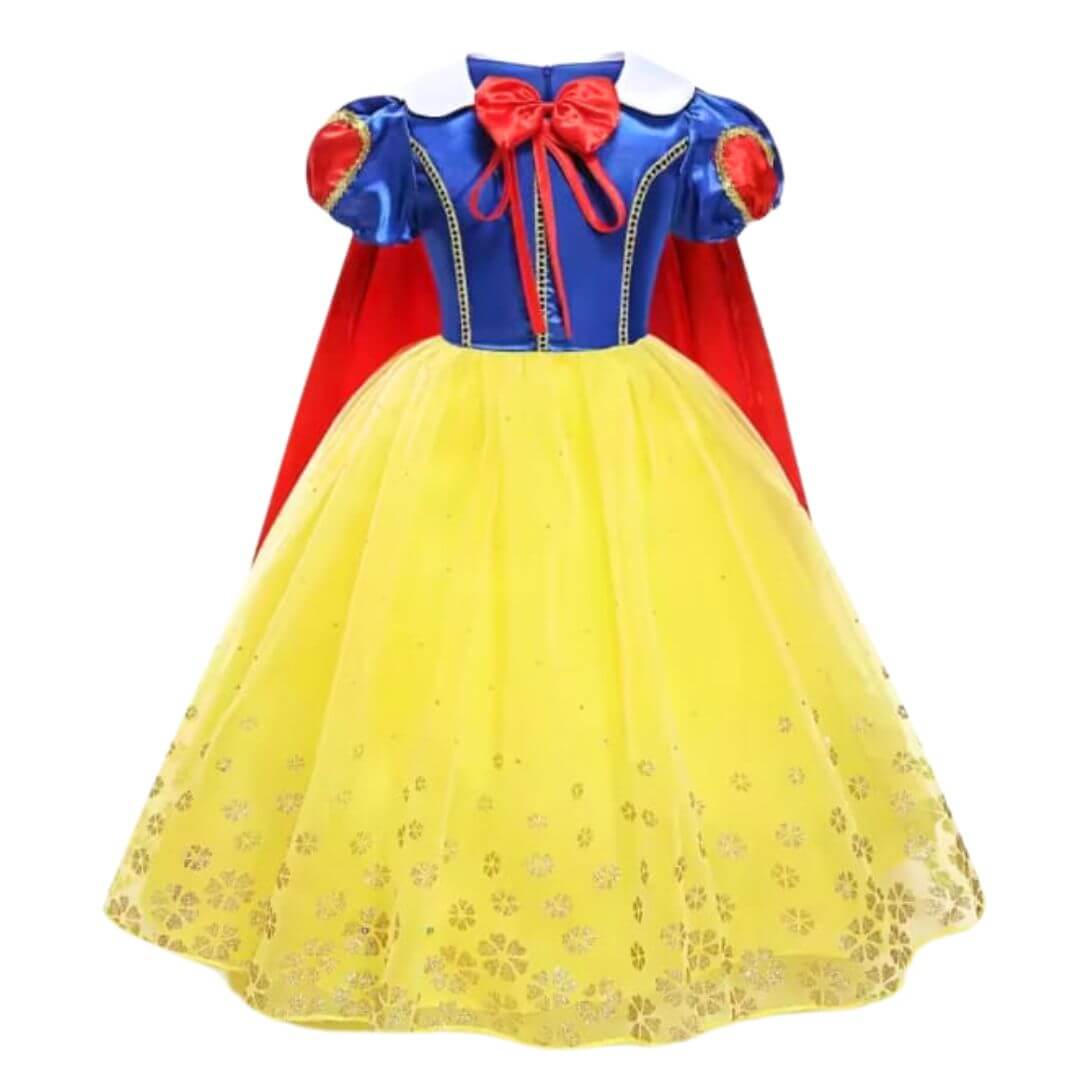 VESTIDO BLANCANIEVES DISFRAZ NIÑAS BLANCA NIEVES - TALLA  4 HASTA 14 - 3