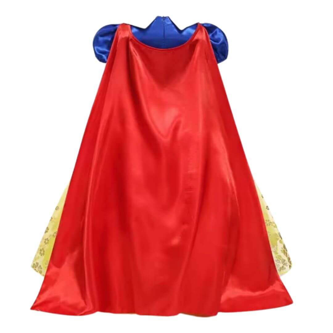VESTIDO BLANCANIEVES DISFRAZ NIÑAS BLANCA NIEVES - TALLA  4 HASTA 14 - 5