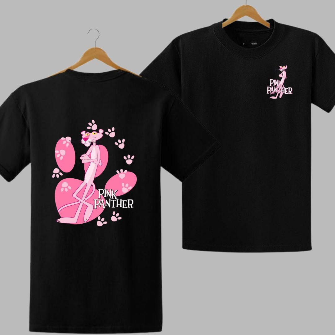 POLOS PANTERA ROSA ALGODON ROSADO PINK PANTHER PELUCHE - TALLA 4 HASTA XL - 1