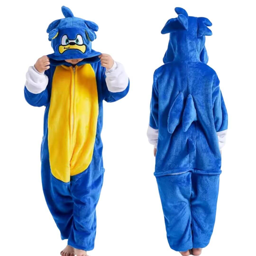 PIJAMA SONIC THE HEDGEHOG DISFRAZ - TALLA 8 HASTA 16 - 1