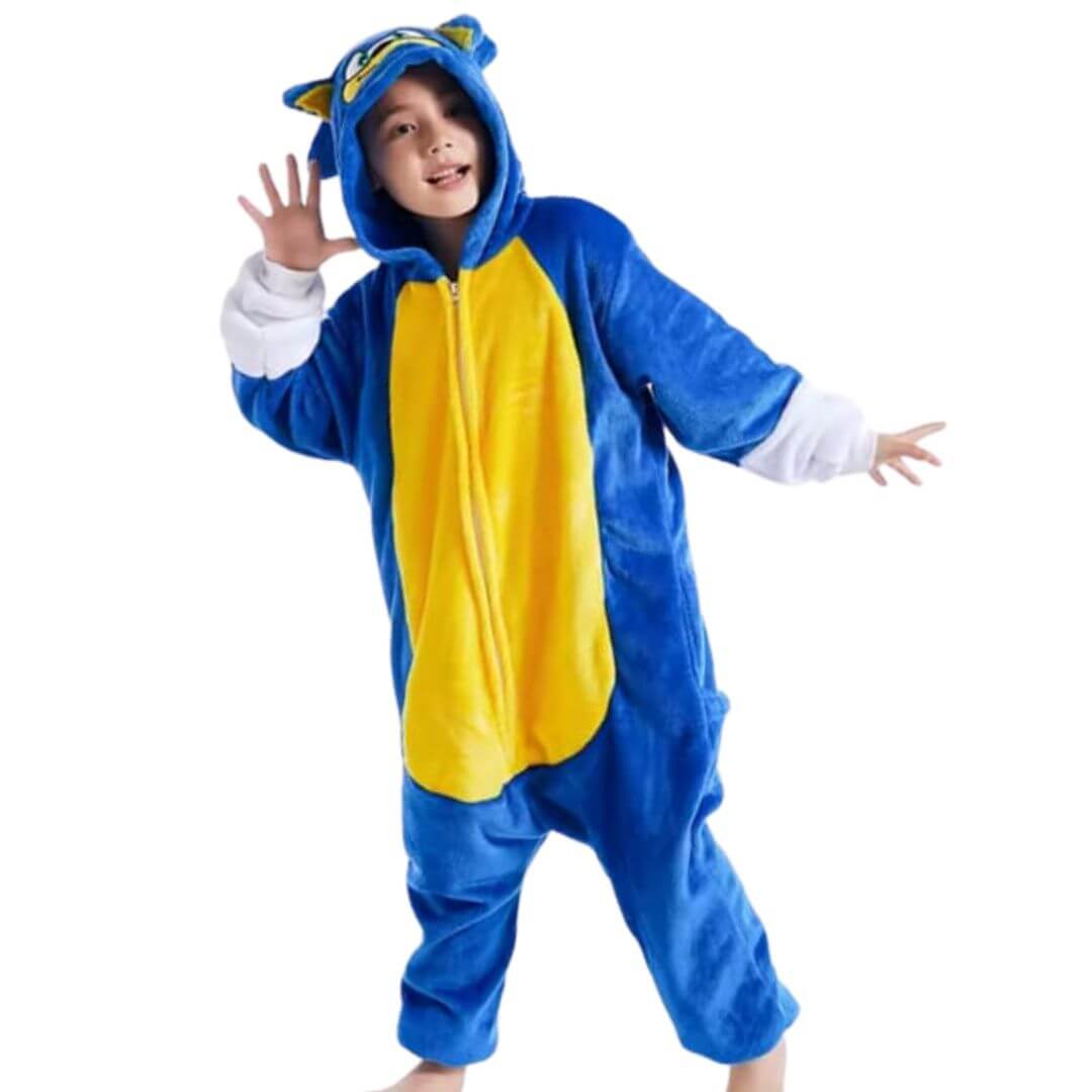 PIJAMA SONIC THE HEDGEHOG DISFRAZ - TALLA 8 HASTA 16 - 2