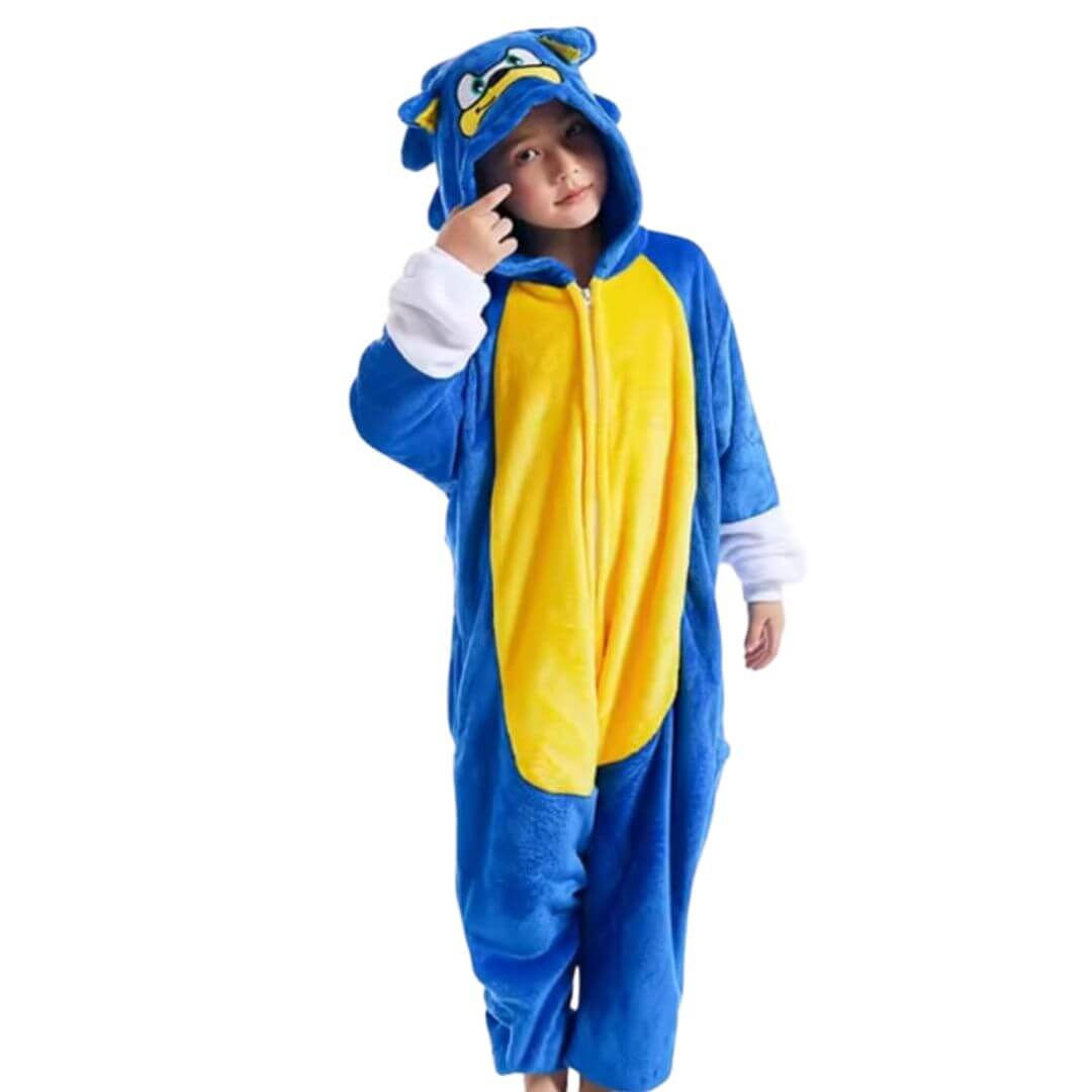 PIJAMA SONIC THE HEDGEHOG DISFRAZ - TALLA 8 HASTA 16 - 3