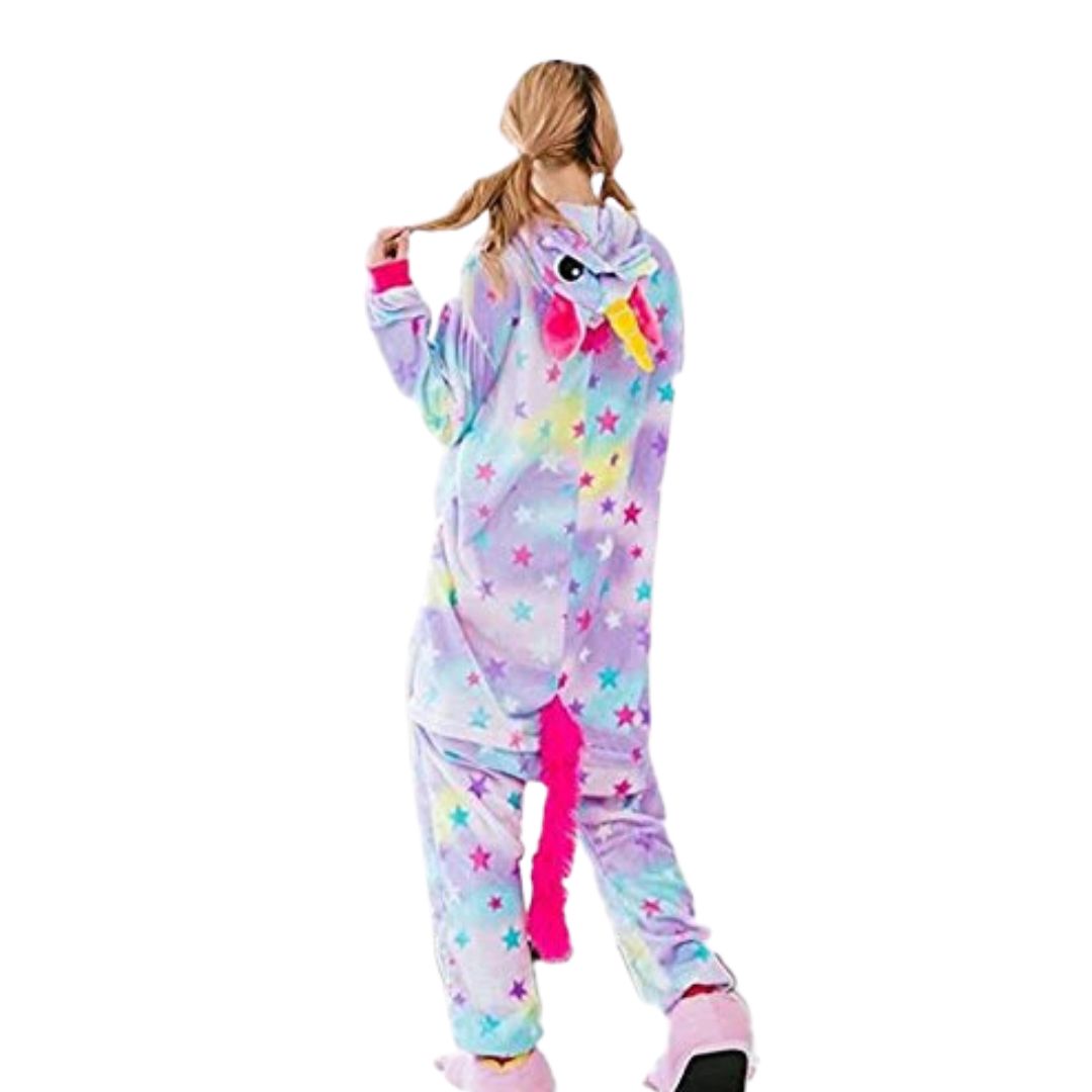 PIJAMA UNICORNIO DISFRAZ ONESIE IMPORTADA - TALLA 16 HASTA XL - 3