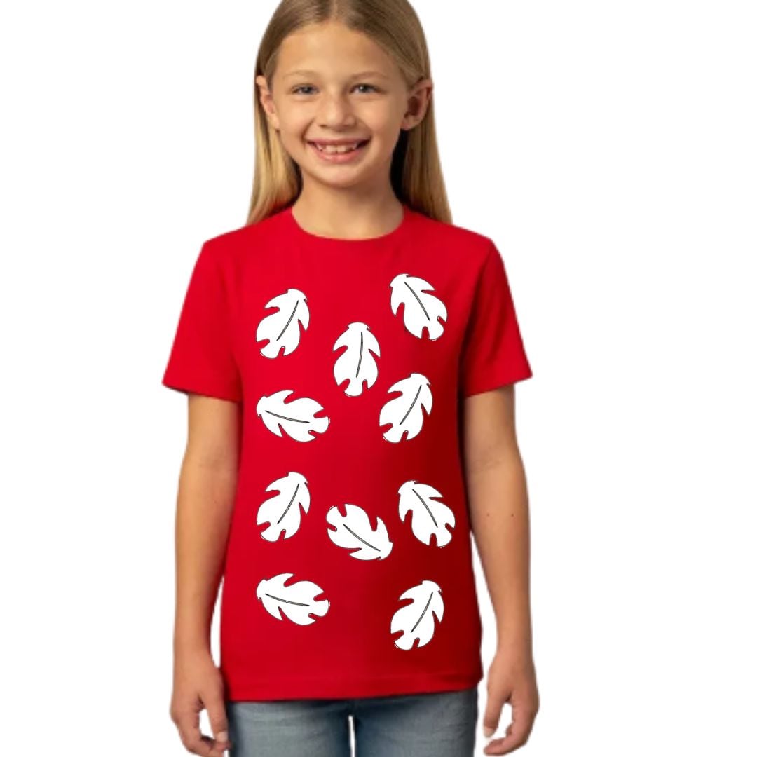 POLO LILO Y STITCH ROJO ALGODÓN PELUCHE STITCH - TALLA 4 HASTA XL - 1