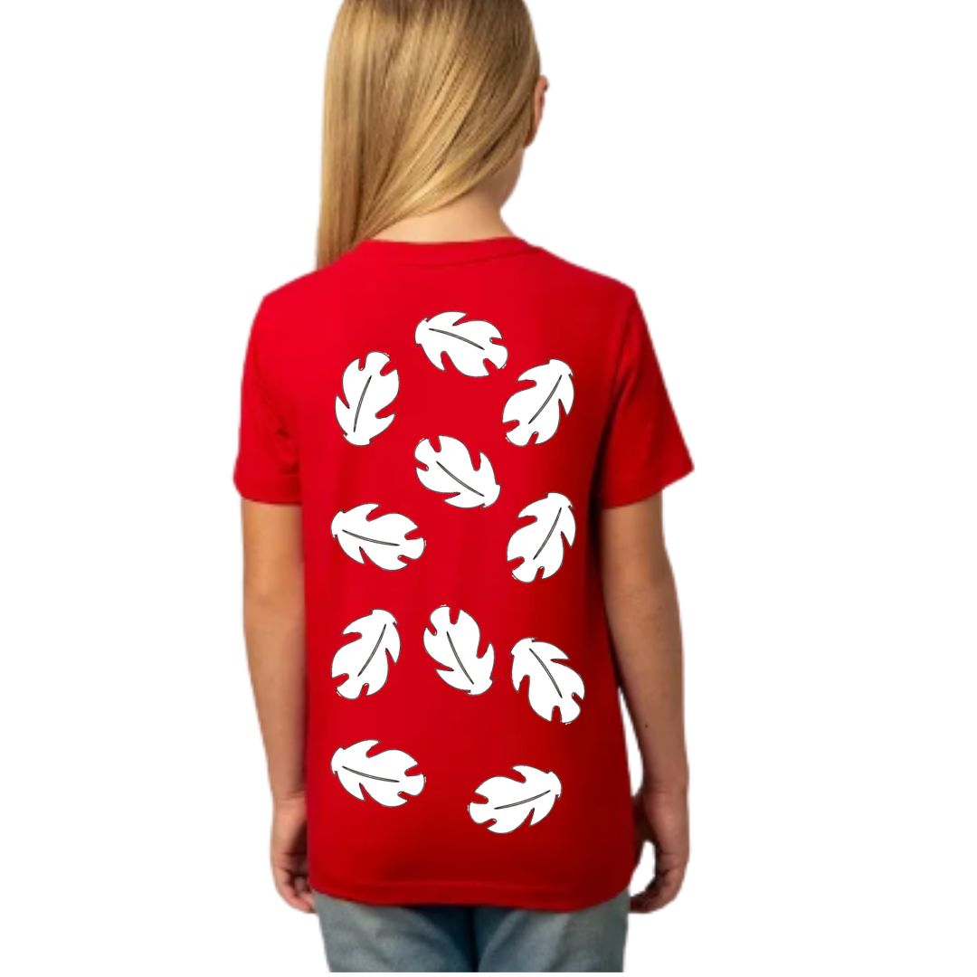POLO LILO Y STITCH ROJO ALGODÓN PELUCHE STITCH - TALLA 4 HASTA XL - 2