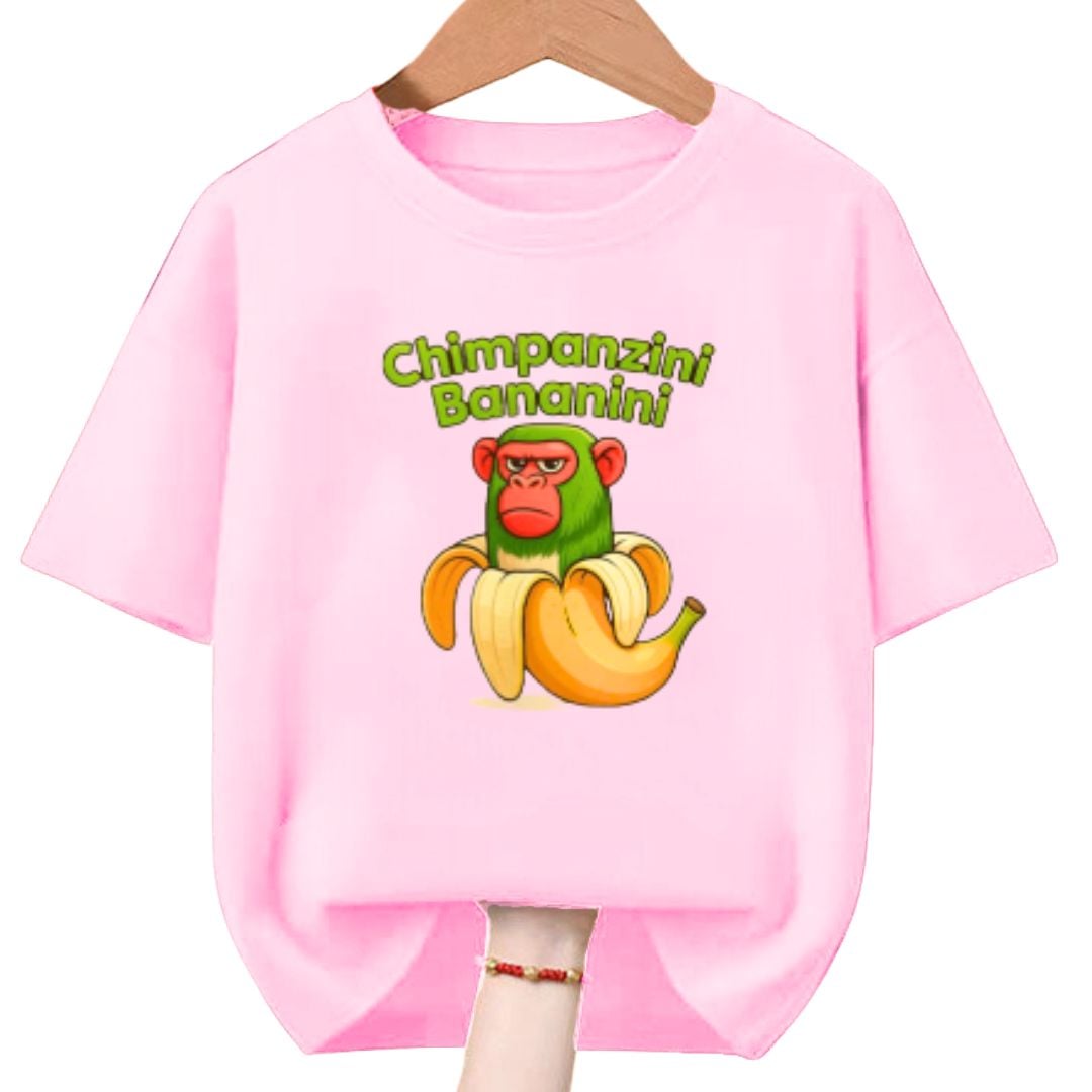 POLO CHIMPANZINI BANANINI DE TRALALERO TRALALA PELUCHE - TALLA 6 HASTA XL - 1